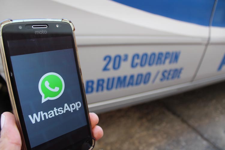 Em parceria com o Conseg, delegacia de Brumado divulga WhatsApp para denúncias anônimas
