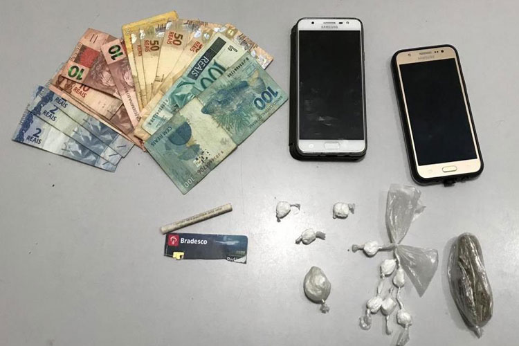 Brumado: Quatro pessoas são detidas suspeitas de envolvimento com o tráfico de drogas