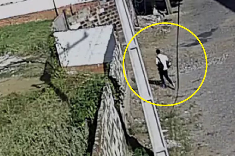 Brumado: Câmeras de monitoramento flagram homem furtando fios de energia em obra