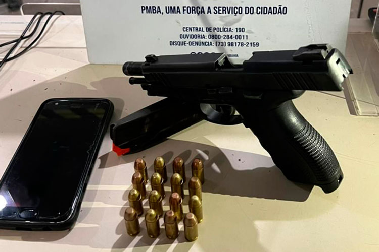 Ibicoara: Homem é preso por ameaça e porte ilegal de arma de fogo