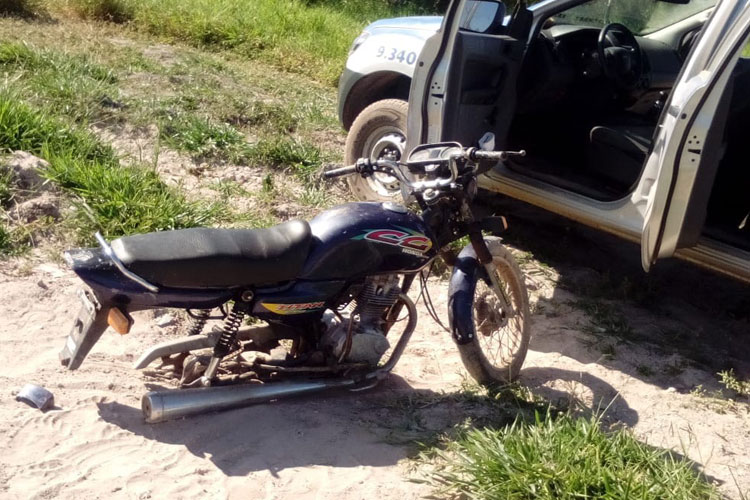 Moto roubada é recuperada pela polícia de Barra da Estiva
