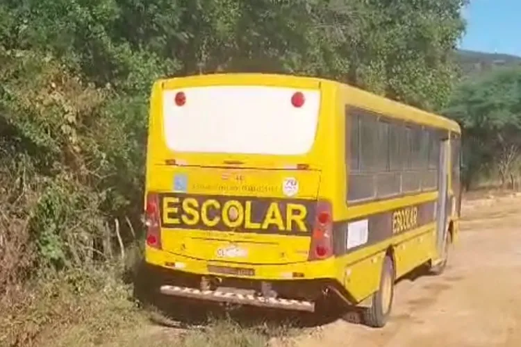 Sem motorista, ônibus do transporte escolar é abandonado em Tanhaçu