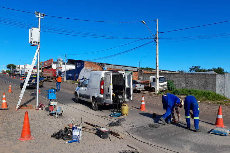 #Bahia: Radares começam a ser instalados em diversas vias de Brumado