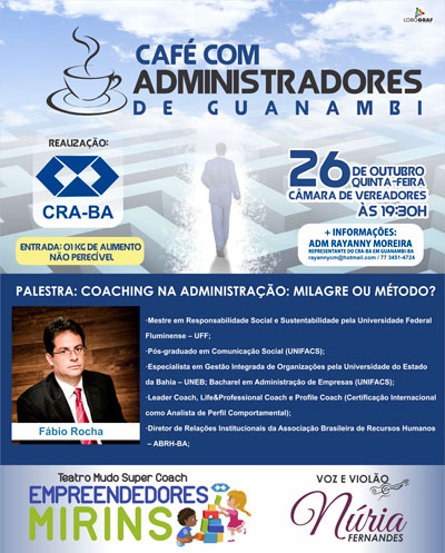 CRA-BA promove Café com Administradores em Guanambi