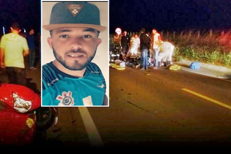 Jovem morre após sofrer acidente de moto na BA-148 entre Guajeru e Malhada de Pedras