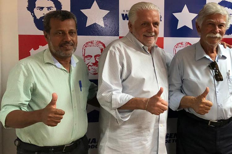 Eduardo discute demandas com Wagner e falam das eleições 2020 durante encontro em Salvador