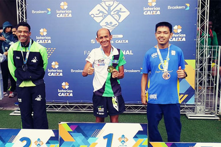 Livramento: Atleta paraolímpico conquista duas medalhas de ouro em competição em São Paulo