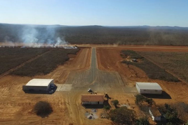 Obras no aeródromo de Caetité visam suportar demandas durante obras em Guanambi