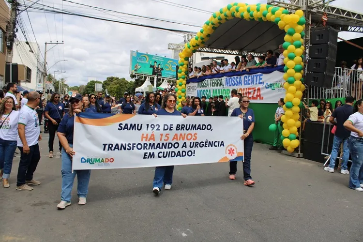 Samu 192 celebra 15 anos de atuação em Brumado durante o 7 de Setembro