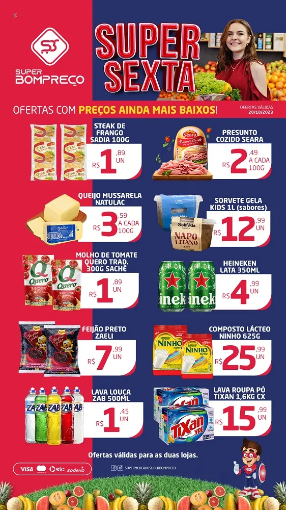 Confira as promoções no Supermercado Super Bom Preço em Brumado