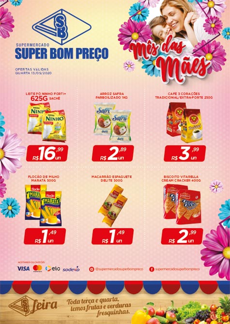 Confira as promoções no Supermercado Super Bom Preço em Brumado