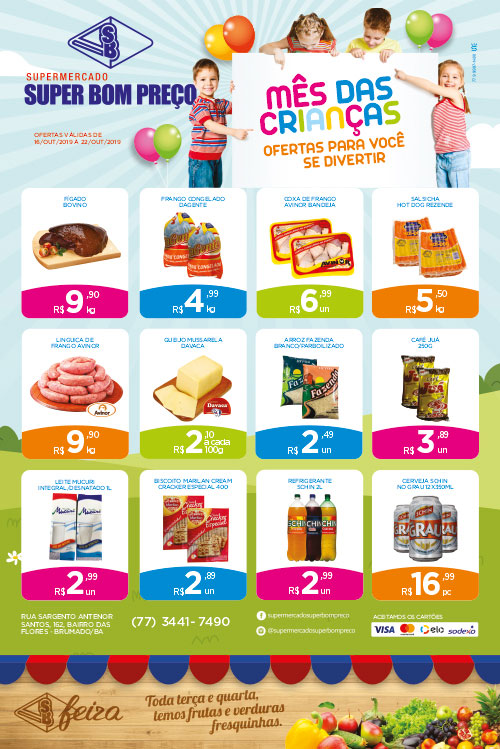 Confira as promoções da semana no Supermercado Super Bom Preço em Brumado