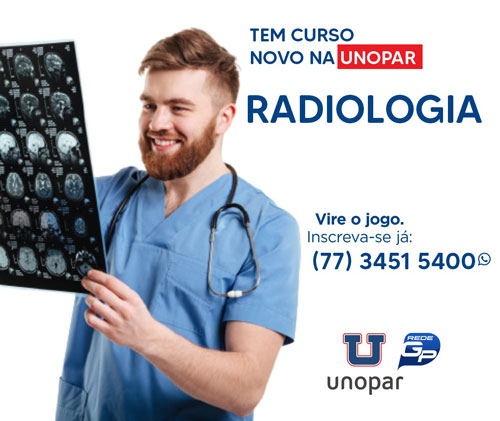 Curso Superior de Tecnologia em Radiologia é na Unopar de Brumado