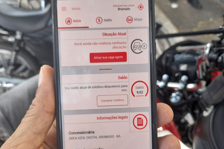 Brumado: 'Fiquei lesado', diz mototaxista ao cobrar reembolso da Área Azul