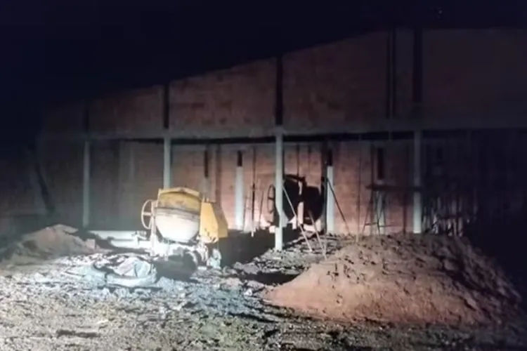 Operário morre após sofrer descarga elétrica ao desligar betoneira em Serra Dourada