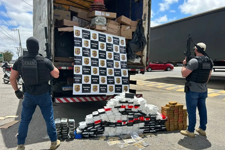 Polícia Civil apreende 250 quilos de drogas com destino a Vitória da Conquista