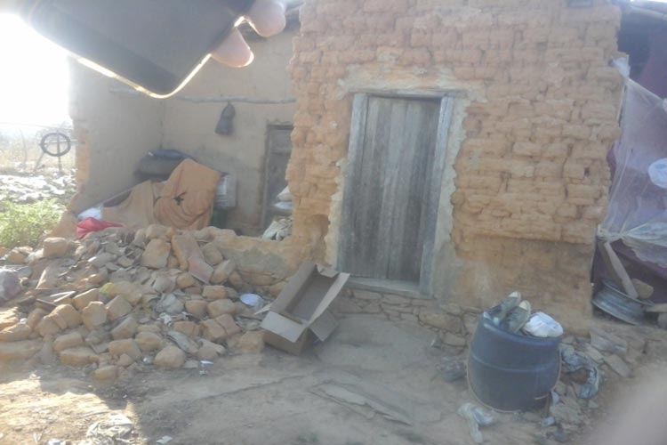 Campanha solidária é iniciada para ajudar morador de Anagé a reconstruir a sua casa