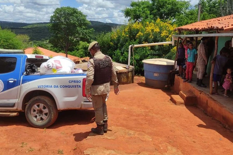 Patrulha Solidária beneficia mais 30 famílias com alimentos em Vitória da Conquista