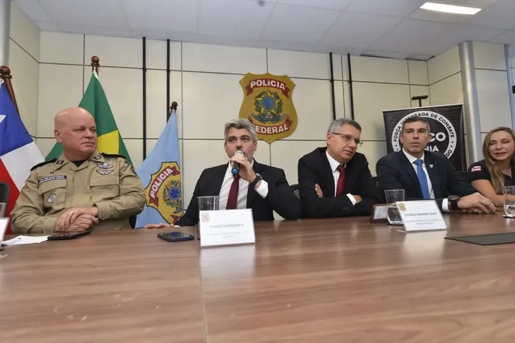 Polícia Federal e SSP da Bahia lançam ação de combate ao crime organizado