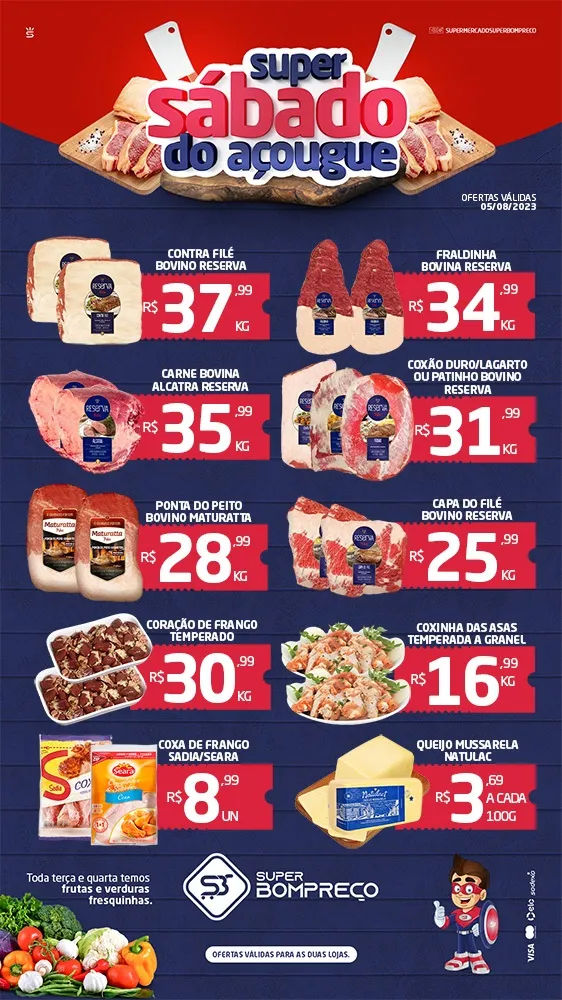 Confira as promoções no Supermercado Super Bom Preço em Brumado