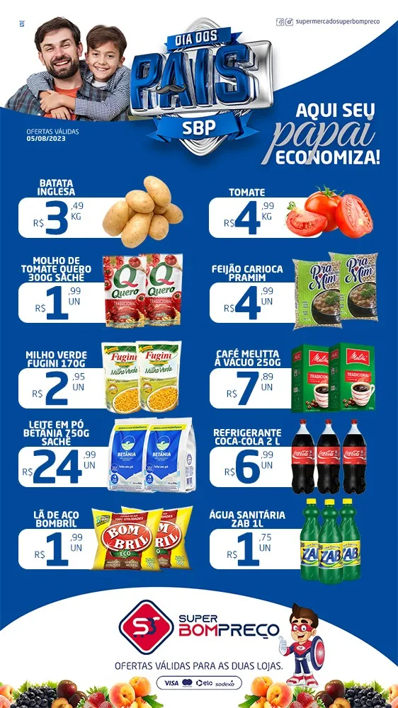 Confira as promoções no Supermercado Super Bom Preço em Brumado