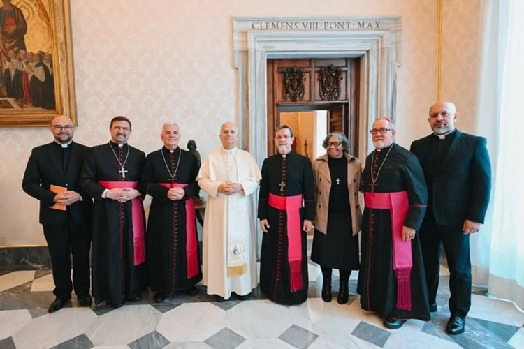 Brumadense, Padre Fábio esteve com o Papa Leão XIV no Vaticano
