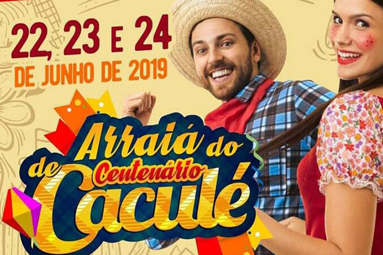 São João de Caculé acontece nos dias 22, 23 e 24 de junho