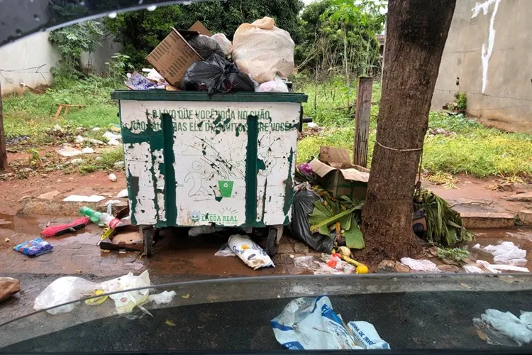 Negligência na coleta do lixo gera transtornos e reclamações em Lagoa Real