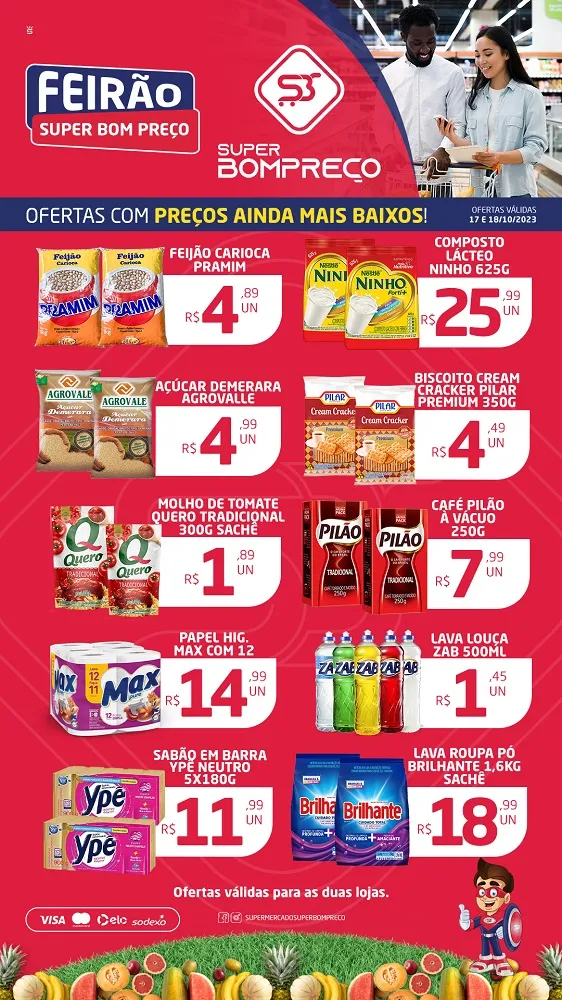 Confira as promoções no Supermercado Super Bom Preço em Brumado