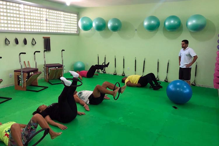 Brumado: Academia de Saúde do Bairro Dr. Juracy já tem 129 pacientes no Pilates