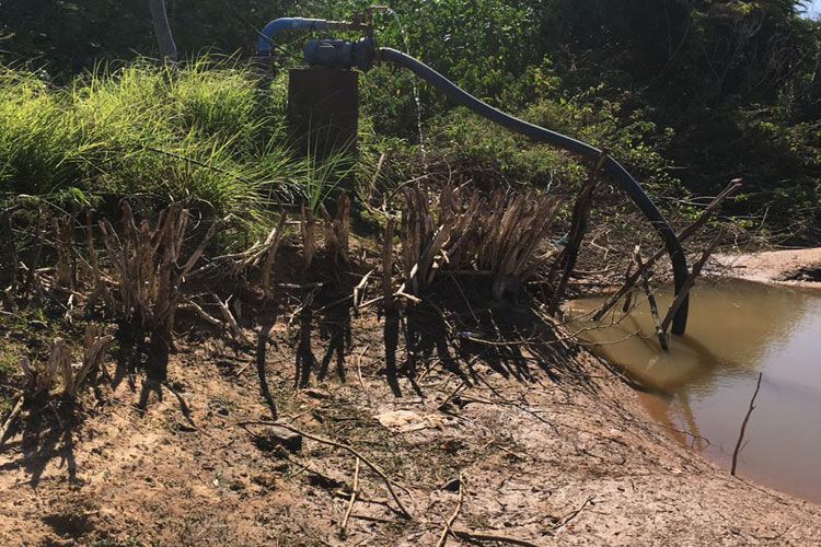 Brumado: Barraginha seca e distrito de Cristalândia fica sem água
