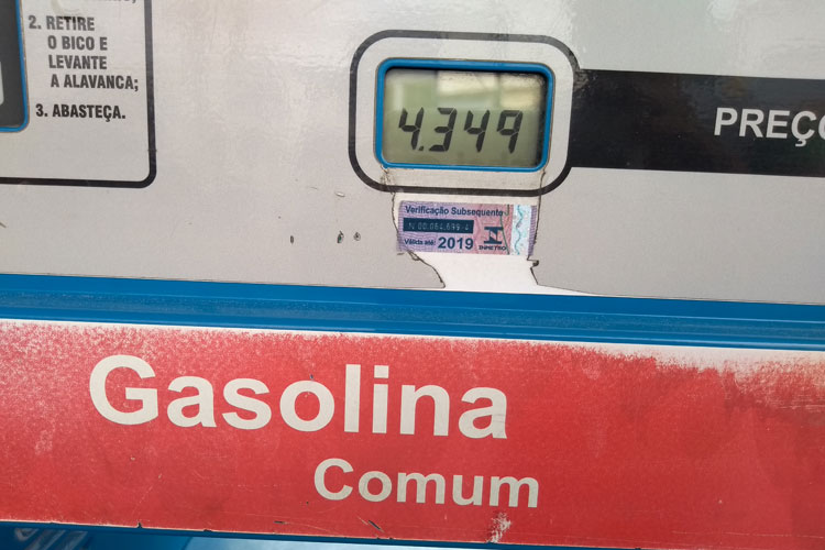 Gasolina sofre novo reajuste em Brumado e está entre as mais caras da Bahia