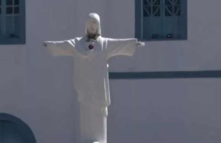 Imagem histórica de Cristo é vandalizada em ponto turístico de Prado