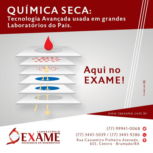 Brumado: Laboratório Exame utiliza técnica de análise avançada para eficácia dos resultados