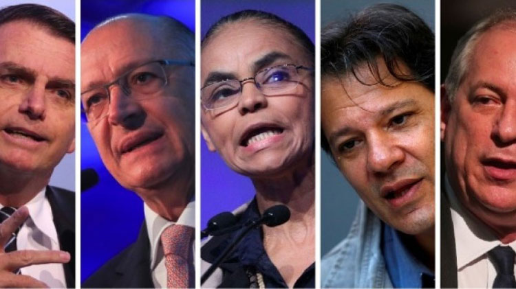 Ibope: Bolsonaro tem 32%; Haddad, 23%; Ciro, 10%; Alckmin, 7%