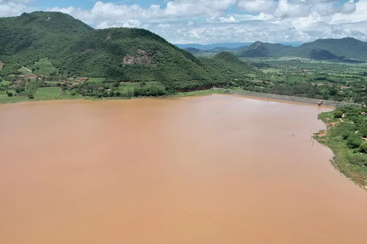 Guanambi: Barragem de Ceraíma sobe quase dois metros e supera 61% de sua capacidade total