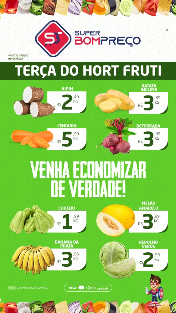 Confira as promoções no Supermercado Super Bom Preço em Brumado