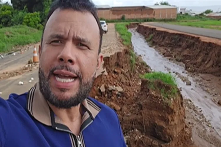 Brumado: Vereador Beto Bonelly denuncia obra mal executada pela prefeitura