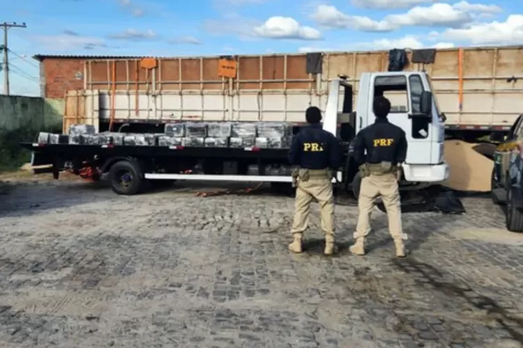 Homem é preso com 4 toneladas de maconha em carga de arroz na Chapada Diamantina