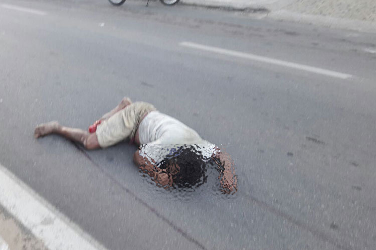 Homem morre após ser atropelado na Avenida Centenário em Brumado