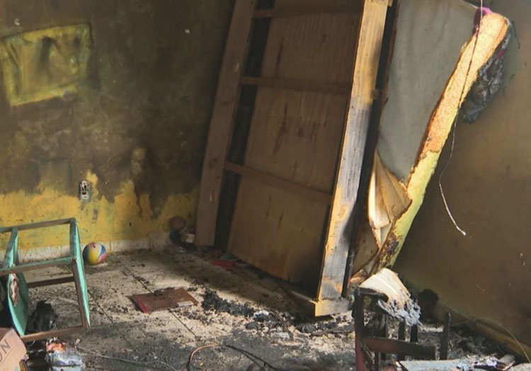 Itabuna: Criança de 2 anos morre em incêndio após ser deixada sozinha em casa