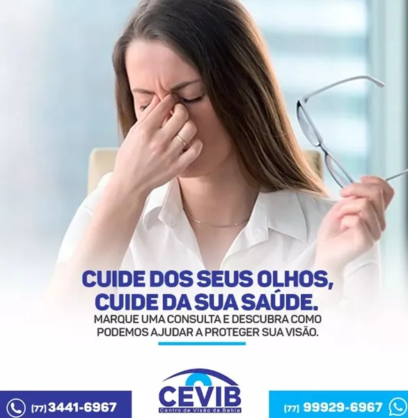 Cevib: Cuidar da saúde ocular é fundamental para enxergar um mundo mais nítido e colorido