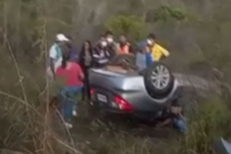 Acidente na BR-430 mata idoso e deixa três feridos em Igaporã