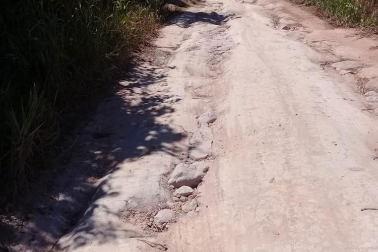 Estradas vicinais na zona rural de Ituaçu estão em condições precárias