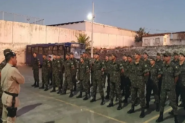 Brumado: 24º BPM promove instrução preparatória para soldados do Tiro de Guerra