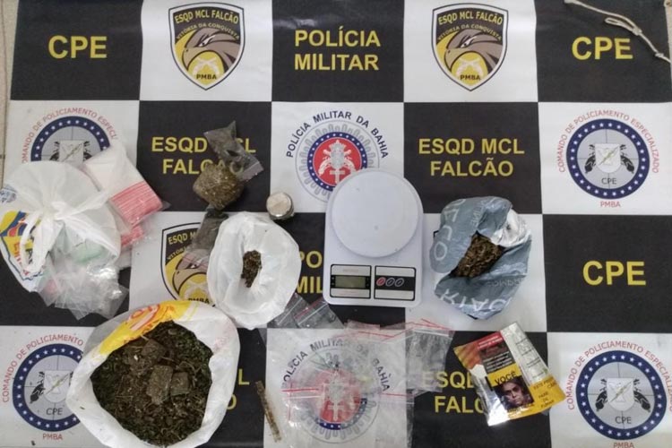 Três presos com dinheiro proveniente do tráfico de drogas em Vitória da Conquista