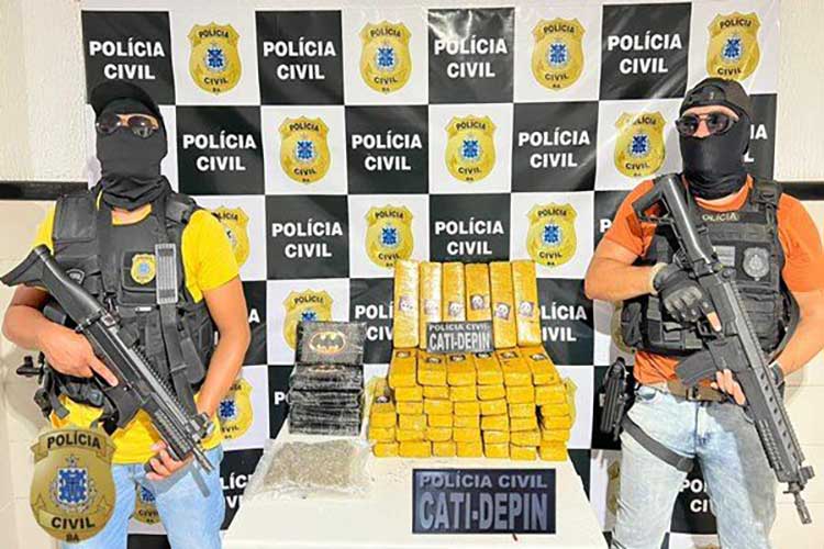 Guanambi: Polícia Civil prende duas mulheres com 51 kg de drogas avaliadas em R$ 1 milhão