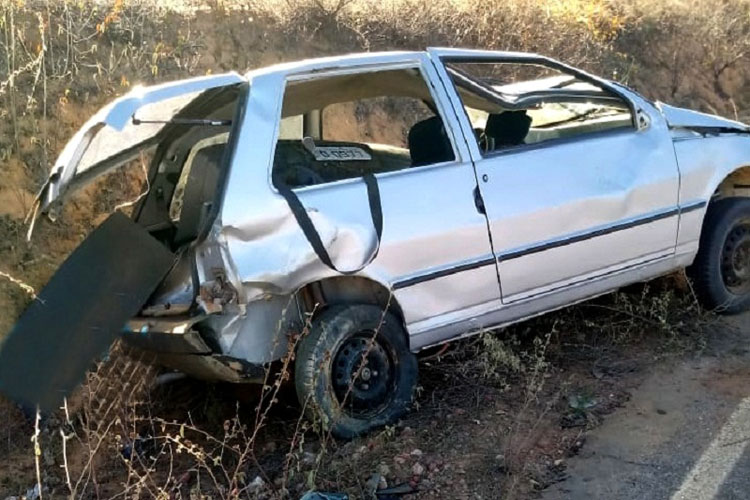 Homem morre em acidente em estrada vicinal na cidade de Malhada de Pedras