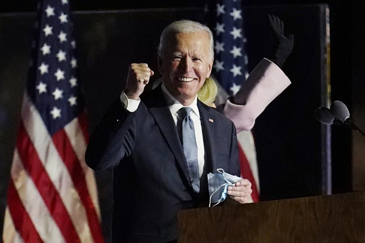 Joe Biden é eleito presidente dos Estados Unidos