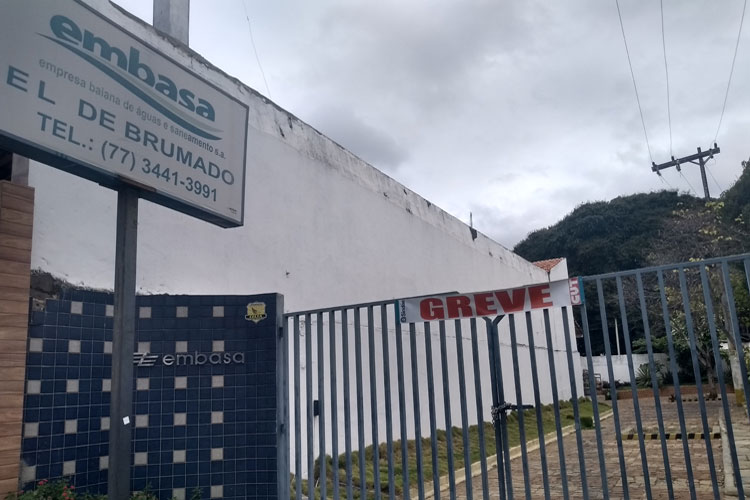 Brumado: Embasa não atende reivindicações e servidores realizam paralisação de 48 horas